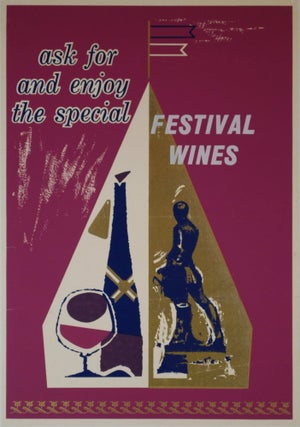 Item #CL200-56 Ask For And Enjoy The Special Festival Wines [Adelaide, SA