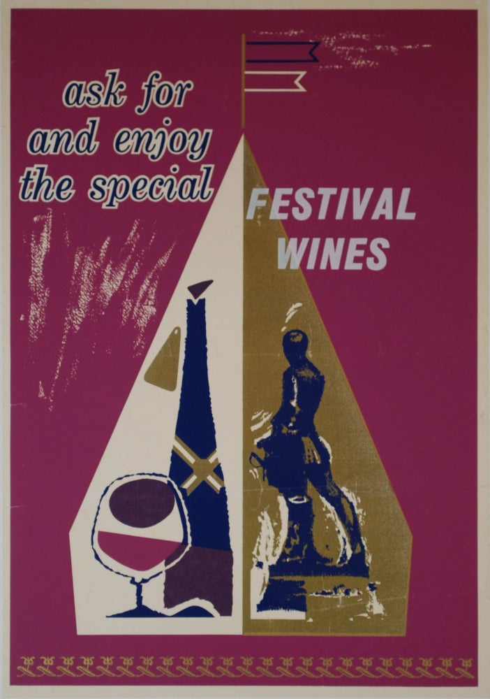 Item #CL200-56 Ask For And Enjoy The Special Festival Wines [Adelaide, SA]