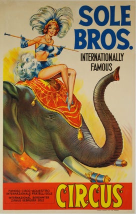 Item #CL200-59 Sole Bros. Internationally Famous Circus