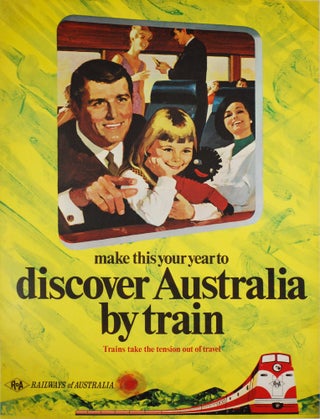 Item #CL200-61 Make This Your Year To Discover Australia By Train