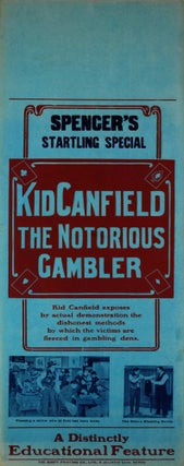 Item #CL200-7 “Kid Canfield, The Notorious Gambler” [Movie