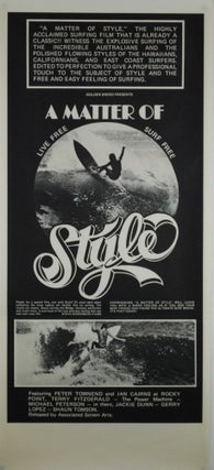 Australian And International Surfing Movie Poster Collection