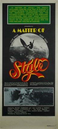 Australian And International Surfing Movie Poster Collection
