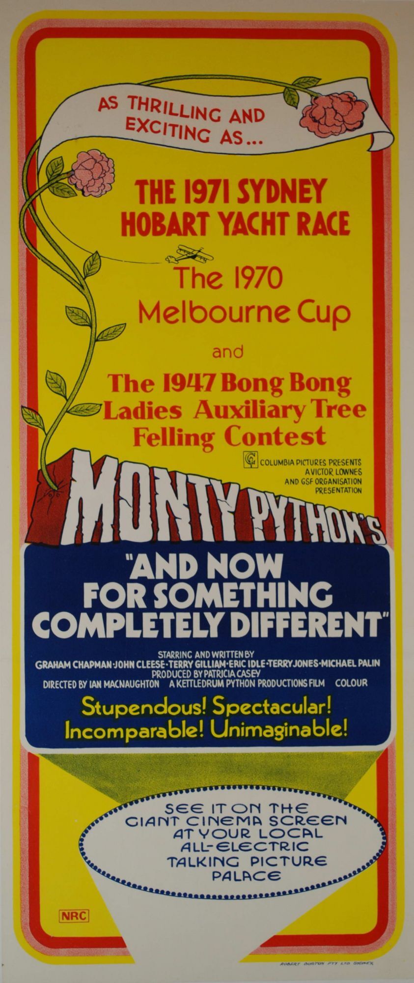 and now something completely different a python rescue... Monty Python’s “And Now For Something Completely Different” Movie