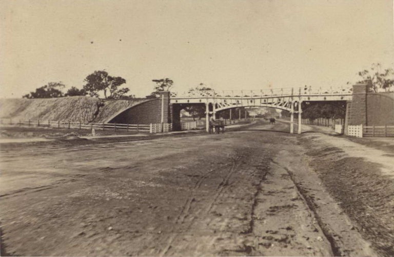 Item #CL201-12 Railway Bridge On The St Kilda Road [South Melbourne]