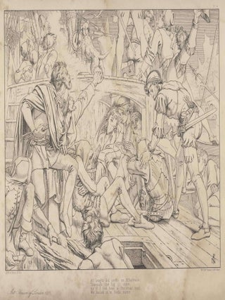 “The Rime Of The Ancient Mariner” Study For Plate 4