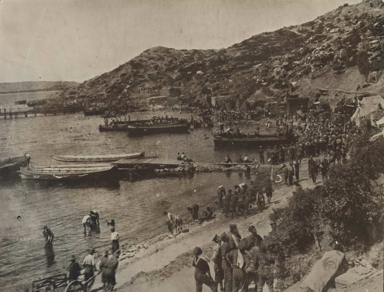 Item #CL201-28 The Tip Of Gallipoli Peninsula Just Before Abandonment By Allies [ANZAC Troops]