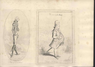 Sir Joseph Banks Letter and Caricature