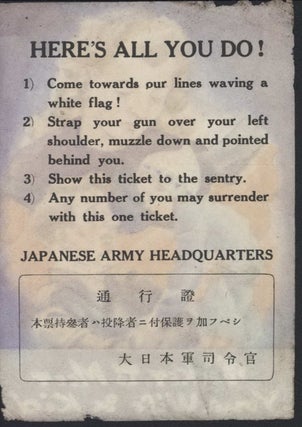 WWII Japanese & American Propaganda