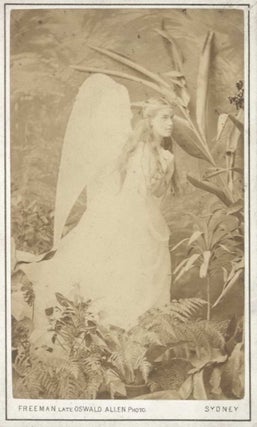 Item #CL202-12 [Young Woman Dressed As An Angel]. William Freeman, 1809–1895 Brit./Aust