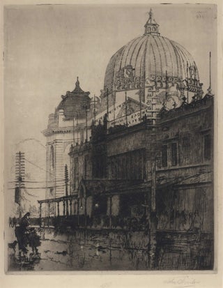 Item #CL202-22 The Dome, Flinders Street Station [Melbourne]. John Shirlow, 1869–1936...