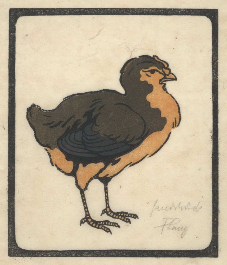 Item #CL202-31 [Young Cockerel]. Fritz Lang, 1877–1961 German.