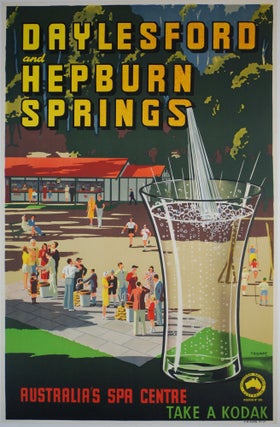 Item #CL202-39 Daylesford And Hepburn Springs. Australia’s Spa Centre [Victoria]. Percy...