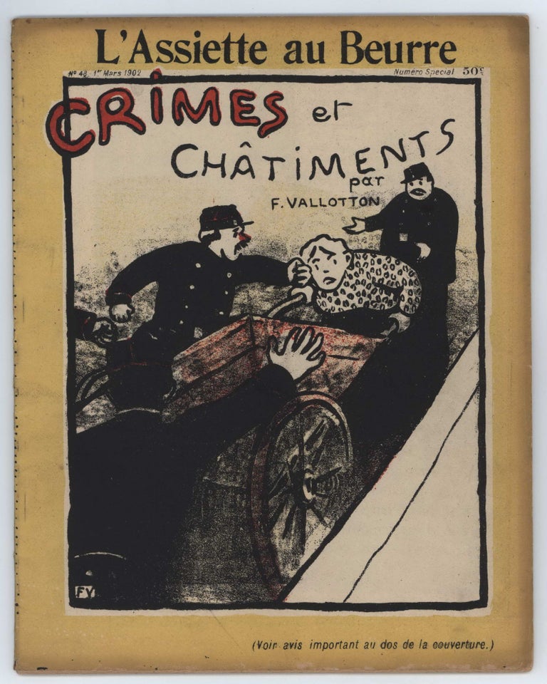 Item #CL203-19 Crimes Et Châtiments [Crime And Punishment]. Félix Vallotton, 1865–1925 Swiss/French.