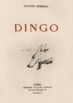 Item #CL203-34 Dingo. Pierre Bonnard, 1867–1947 French