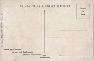 Italian Futurist Postcards
