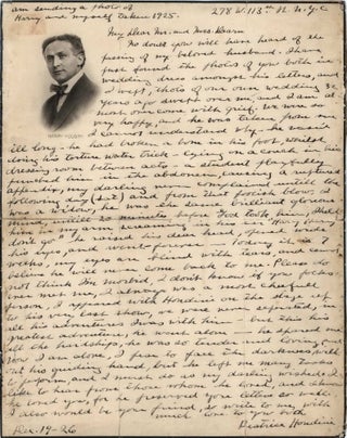 Earliest Known First-Hand Account Of Harry Houdini’s Death
