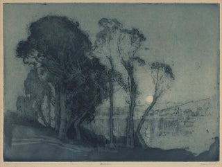 Item #CL203-39 The Lake [Narrabeen]. Sydney Long, 1871–1955 Aust