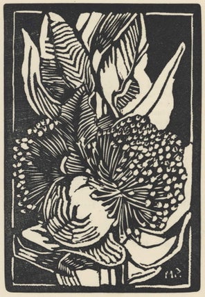 Item #CL203-46 Western Australian Gum Blossoms. Margaret Preston, 1875–1963 Aust