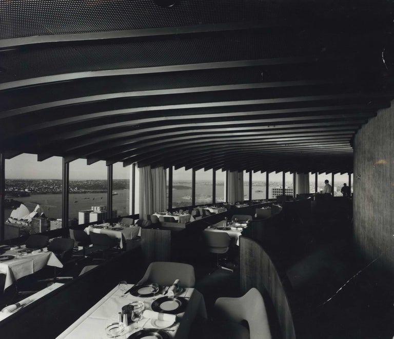 Item #CL204-16 [Revolving Restaurant, Australia Square Building, Sydney]. Max Dupain, 1911–1992 Aust.
