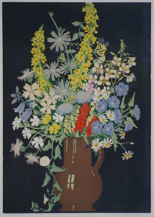 Item #CL205-23 A Wildflower Bunch. Hall Thorpe, 1874–1947 Aust./Brit