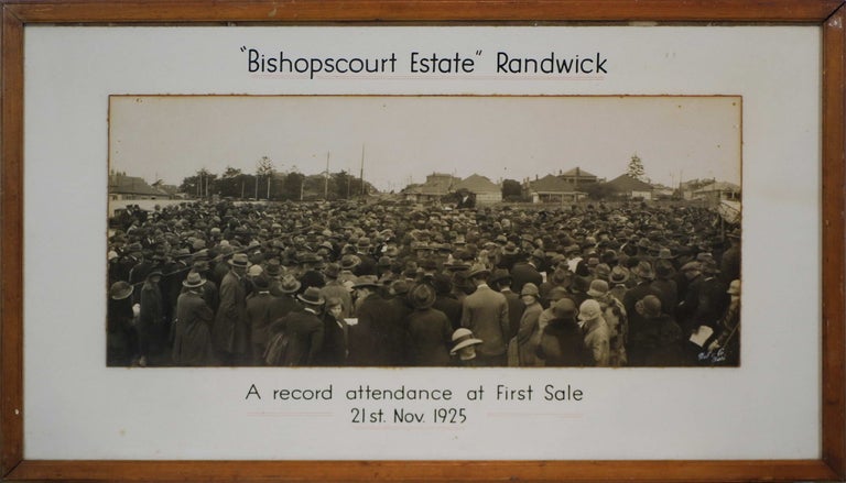 Item #CL205-34 “Bishopscourt Estate” Randwick [NSW]