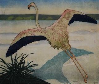 Item #CL205-37 Flamingo. Carl Moser, 1873–1939 Italian/Austrian