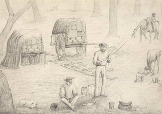 [Cattle Drovers In Camp, Queensland]