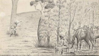 [Cattle Drovers In Camp, Queensland]