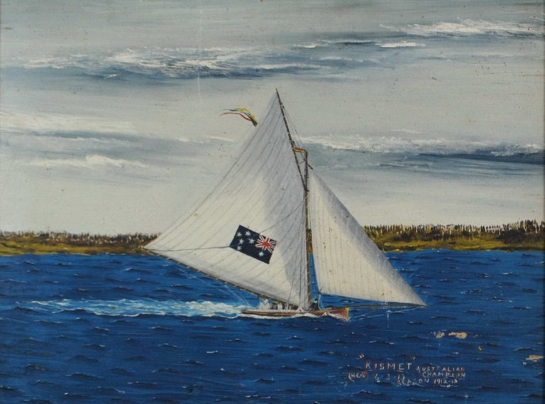 Item #CL206-28 “Kismet”, Australian Champion [Sailing, 18ft Skiff]