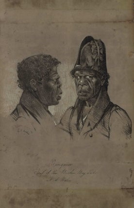 Item #CL206-4 Bungaree. Chief Of The Broken Bay Tribe, N. S. Wales. Charles Rodius,...