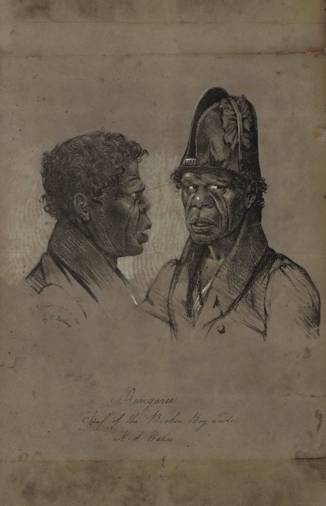 Item #CL206-4 Bungaree. Chief Of The Broken Bay Tribe, N. S. Wales. Charles Rodius, 1802–1860 Brit./Aust.