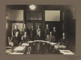 Item #CL206-43 [Swearing In Of Joseph Lyons, 10th Prime Minister And His Cabinet, Canberra]....