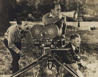 Item #CL206-49 [Australian Director K.G. Hall On Location With George Heath And Clive Cross