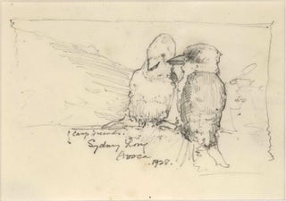 Item #CL207-21 [Artists’ Camp, Avoca, NSW]. Sydney Long, Ernest Thurlow, 1871–1955...