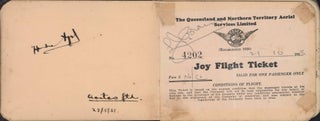 Item #CL207-23 Autograph Book Of Australian Aviators