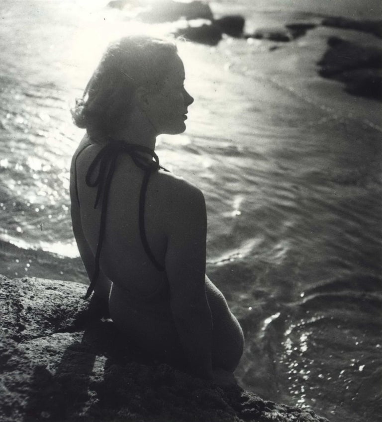 Item #CL207-30 [Model Jenny Brereton During Photo Shoot]. Olive Cotton, 1911–2003 Aust.