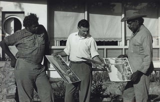 Gabriel Namatjira, Harry Smith And Oscar Namatjira. Jeff Carter, 1928–2010 Aust.