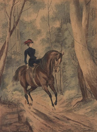 Bunyips And Bush Scenes. A S. R. Collard, 1828–1904 Aust.
