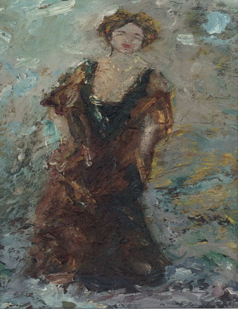 Item #CL208-26 [Standing Female With Golden Hair]. John Banks, 1883&ndash;1945 Aust.