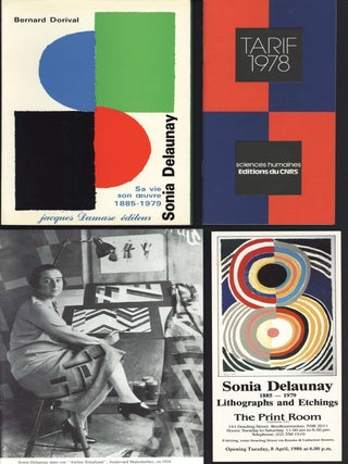 Sonia Delaunay Exhibition Catalogues & Ephemera