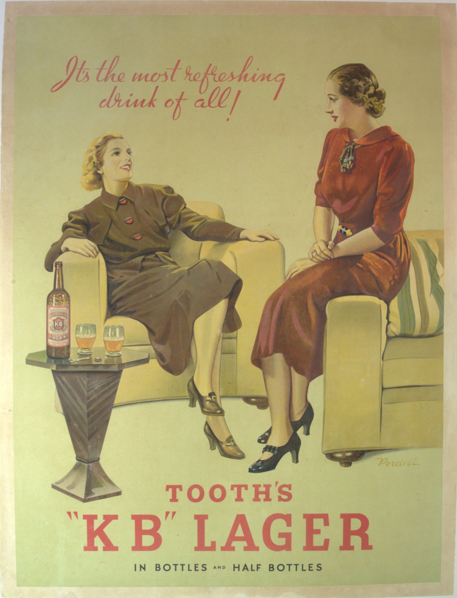 Tooth's 'KB' Lager | Cecil Humphrey Percival, Aust