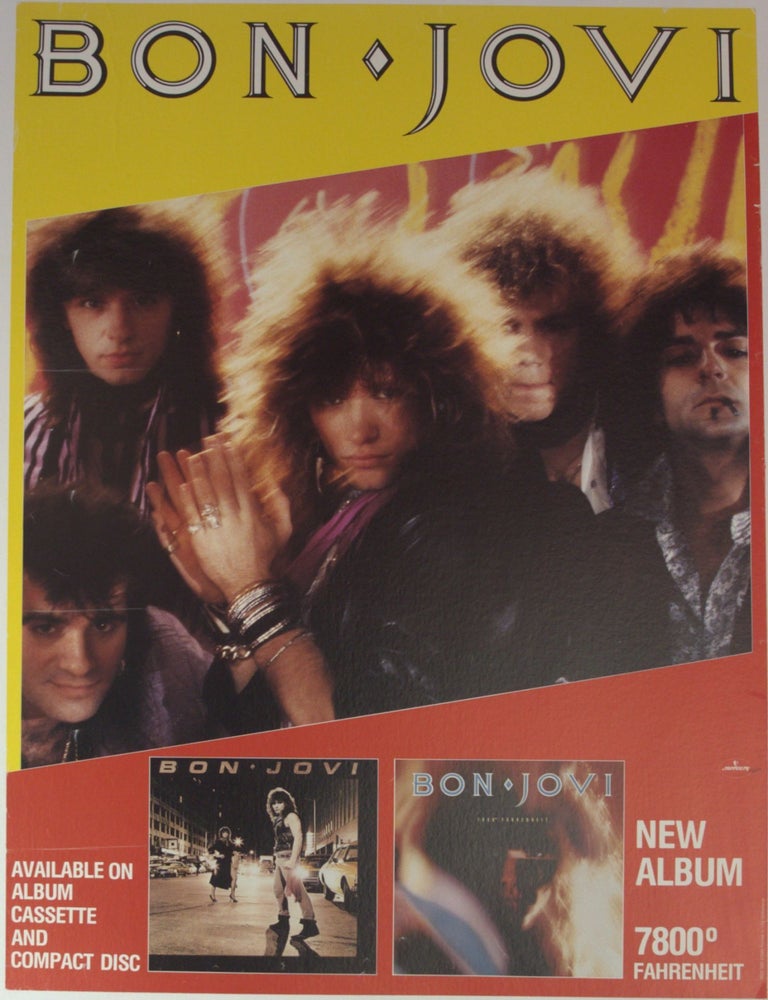 Item #CL209-48 Bon Jovi. 7800 Fahrenheit