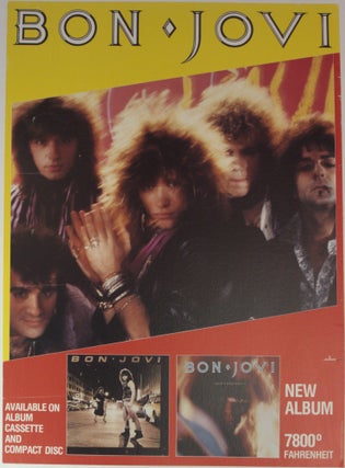 Item #CL209-48 Bon Jovi. 7800 Fahrenheit
