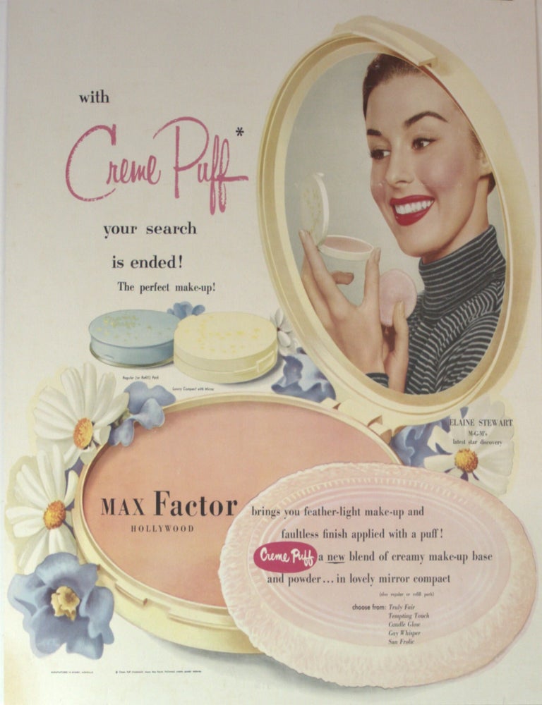 Item #CL209-52 Max Factor Hollywood with Cr&egrave;me Puff. . . Your Search Has Ended with the Perfect Makeup