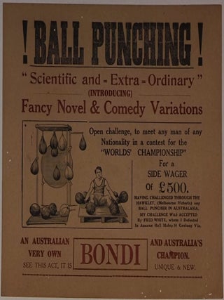 Item #CL209-59 Ball Punching! Scientific and = Extra = Ordinary, introducing Fancy Novel...