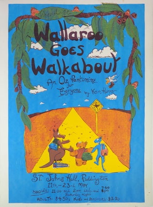 Item #CL210-61 Wallaroo Goes Walkabout. An Oz Pantomime For Everyone. Michael Bell, b.1959 Aust