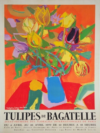 Item #CL210-62 Tulipes De Bagatelle. Roger Bezombes, French