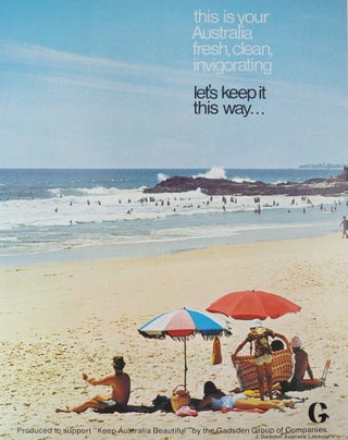 Item #CL210-68 This Is Your Australia—Fresh, Clean, Invigorating. Let’s Keep It This Way