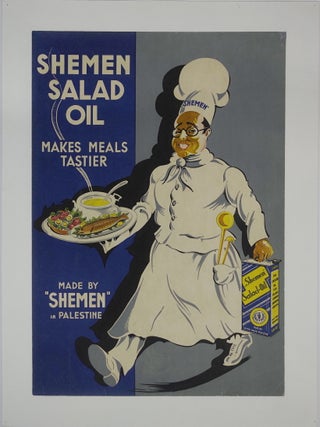 Item #CL210-86 Shemen Salad Oil. Makes Meals Tastier
